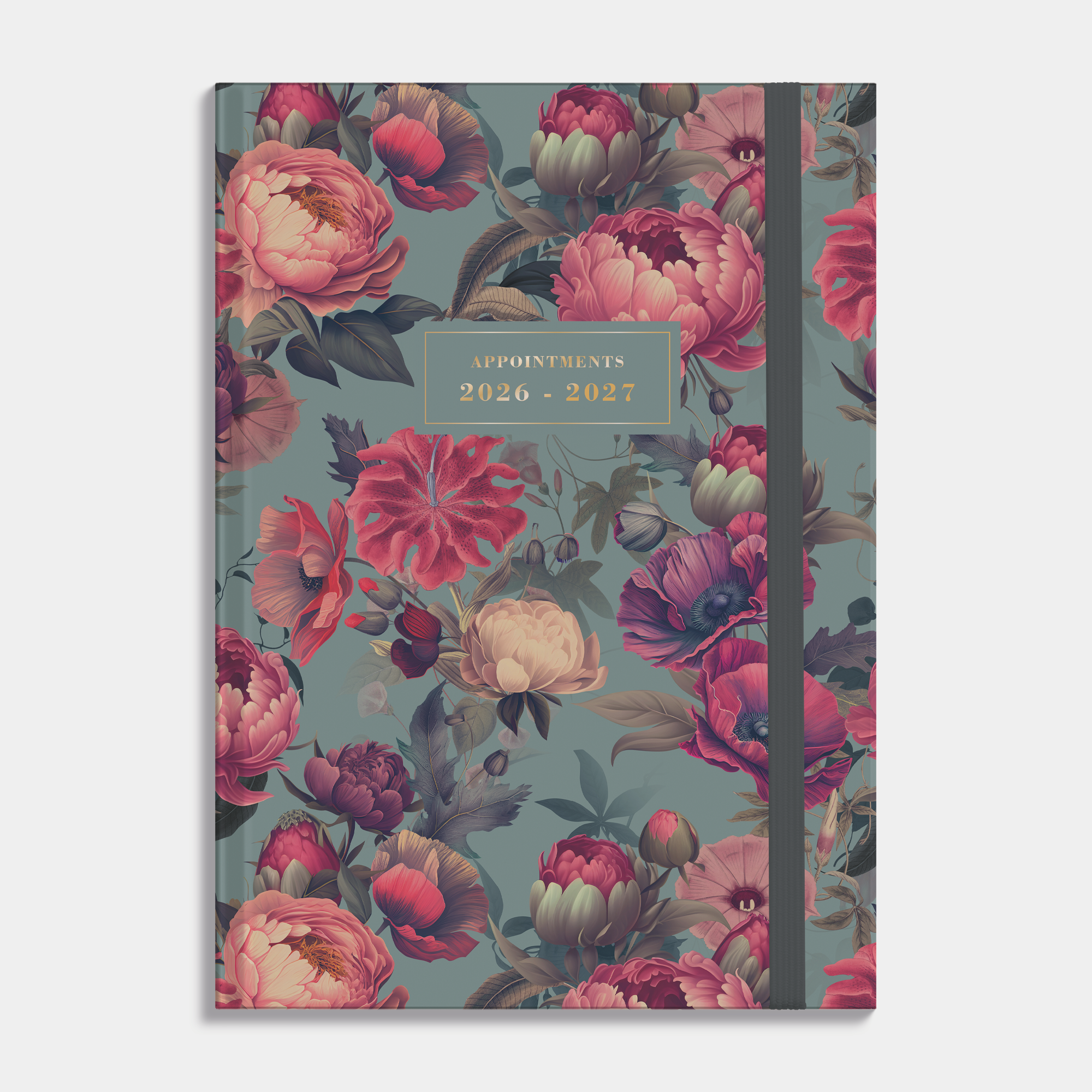 APPOINTMENT DIARY 2026-2027 A4 CLASSIC ROSES
