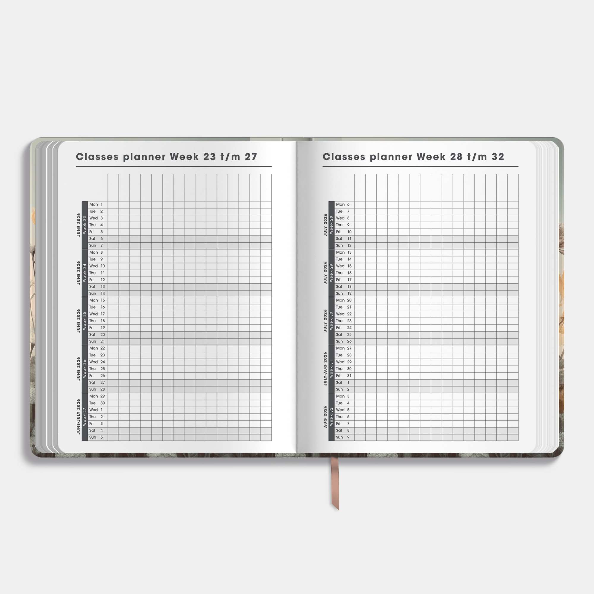 TEACHER PLANNER 2026-2027 ±A4 WILDFLOWERS