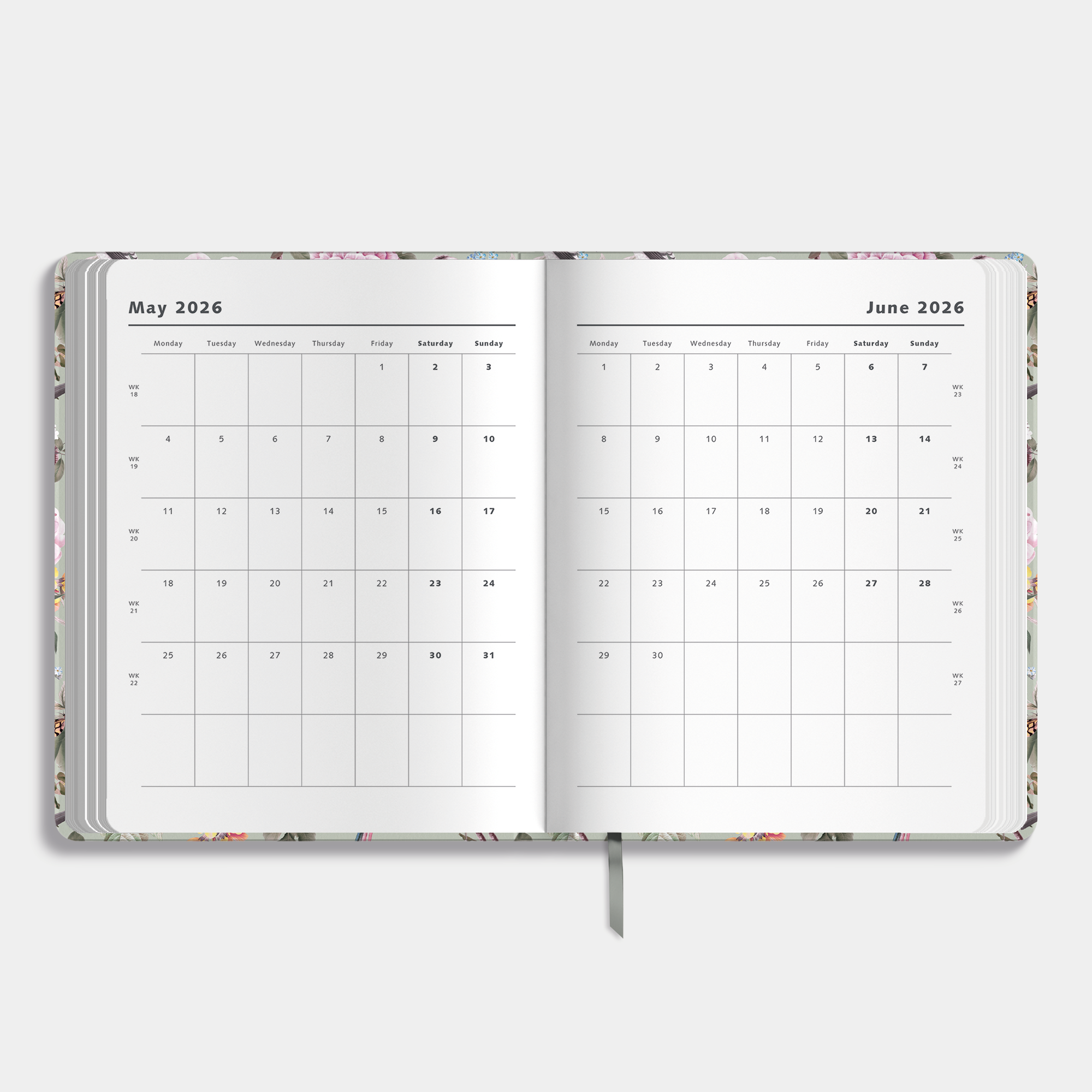 WEEKLY PLANNER 2026-2027 ±A4 ROMANTIC