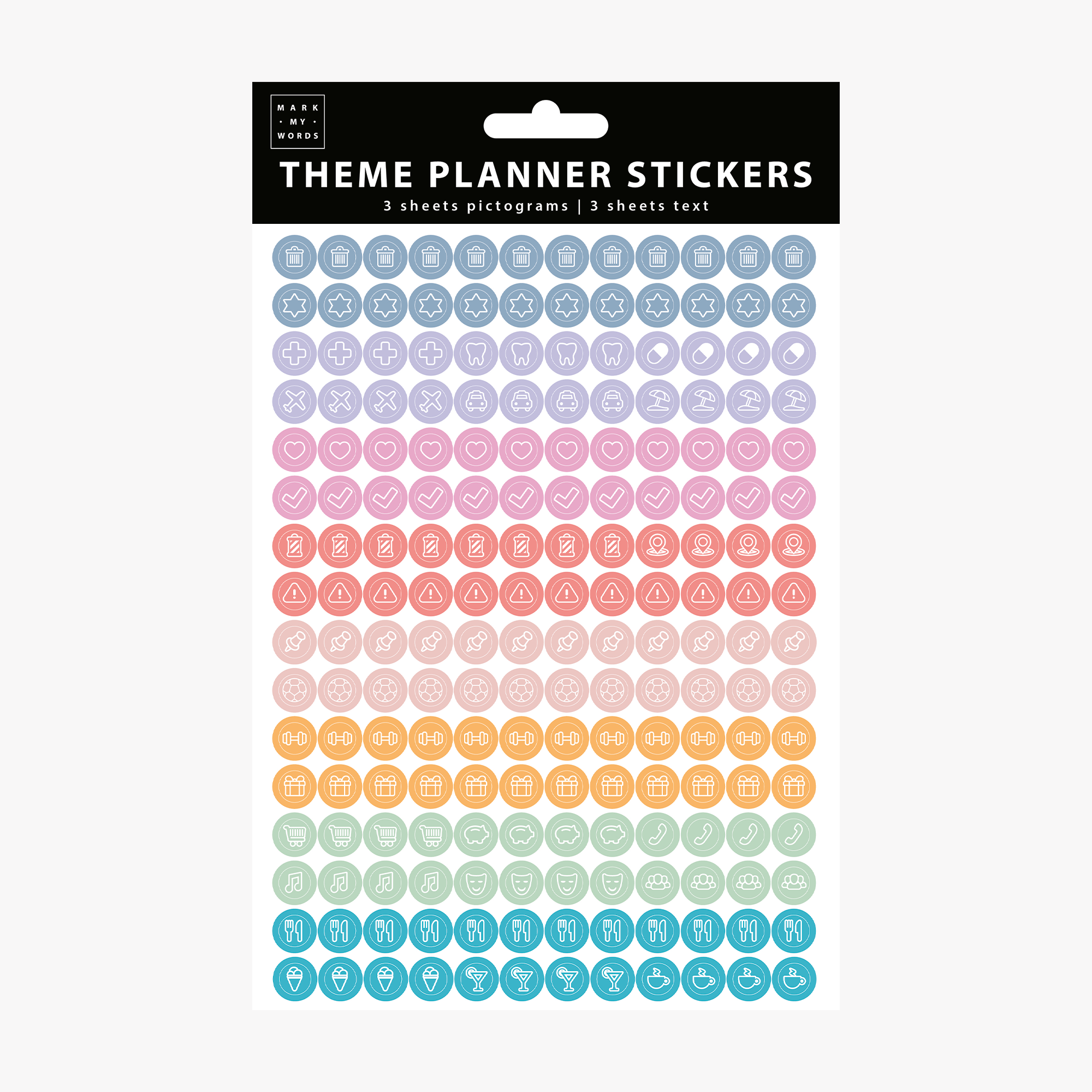 THEME PLANNER STICKERS