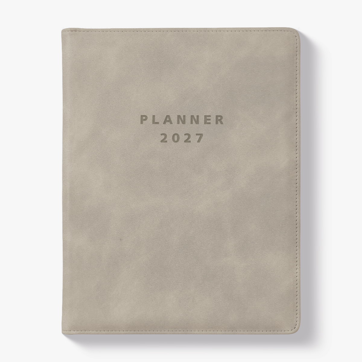 WEEKLY PLANNER 2027 ±A4 SUEDE-LOOK