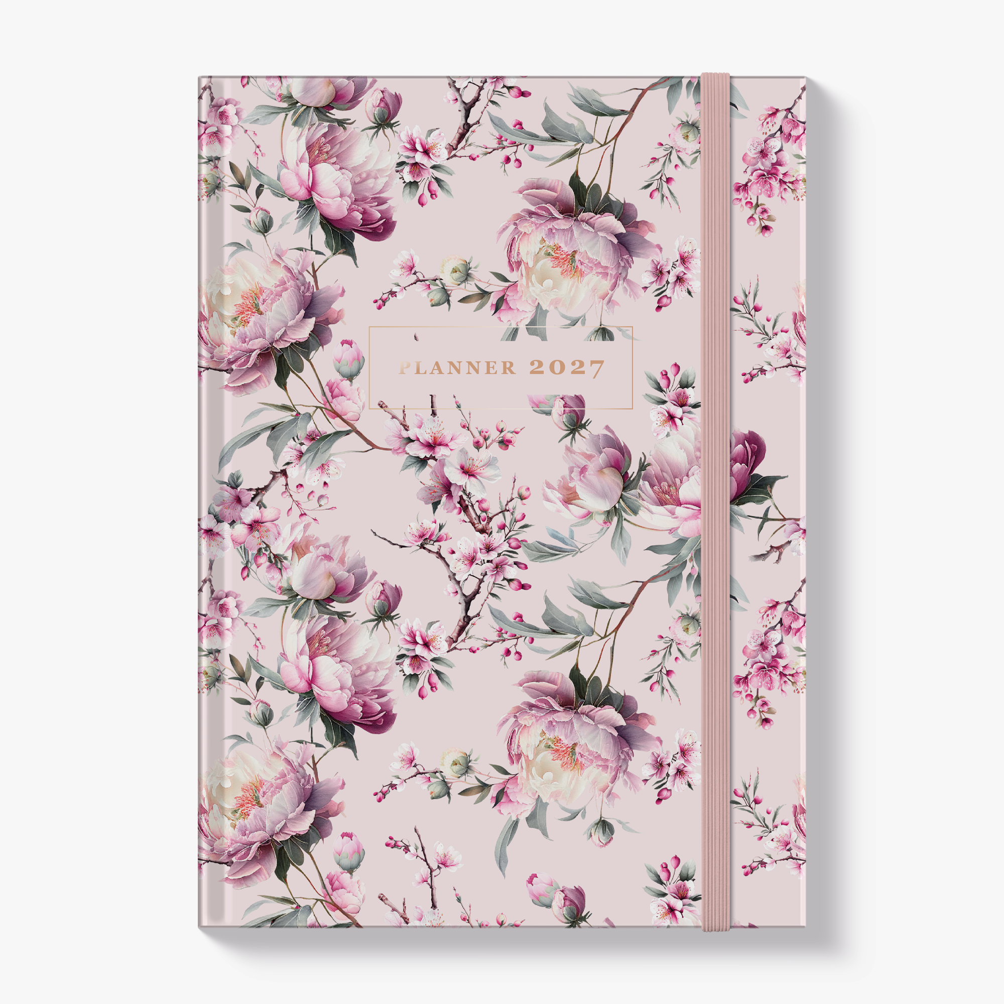 WEEKLY PLANNER 2027 A4 CHERRY BLOSSOM