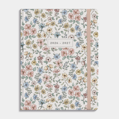 18-MONTH PLANNER 2026-2027 ±A4 PASTEL FLORALS