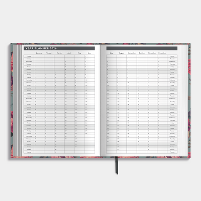 APPOINTMENT DIARY 2026-2027 A4 CLASSIC ROSES