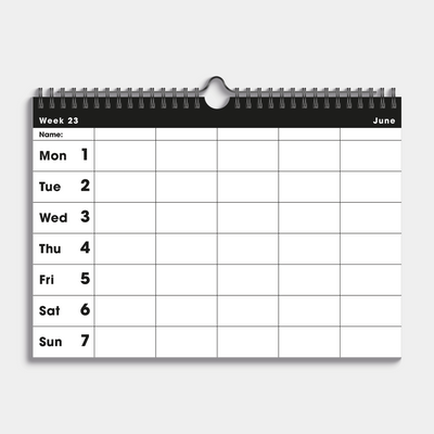 FAMILY PLANNER 2026-2027 A4 MINIMALIST