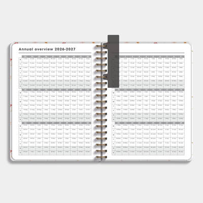 TEACHER PLANNER 2026-2027 ±A4 DELICATE FLORALS