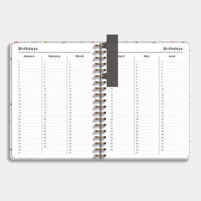 TEACHER PLANNER 2026-2027 ±A4 DELICATE FLORALS