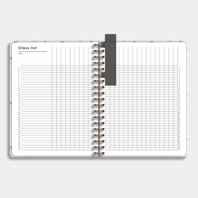 TEACHER PLANNER 2026-2027 ±A4 DELICATE FLORALS