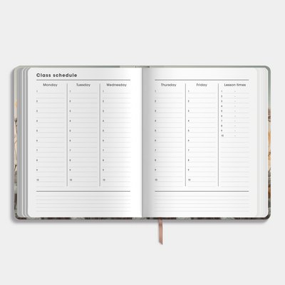 TEACHER PLANNER 2026-2027 ±A4 WILDFLOWERS