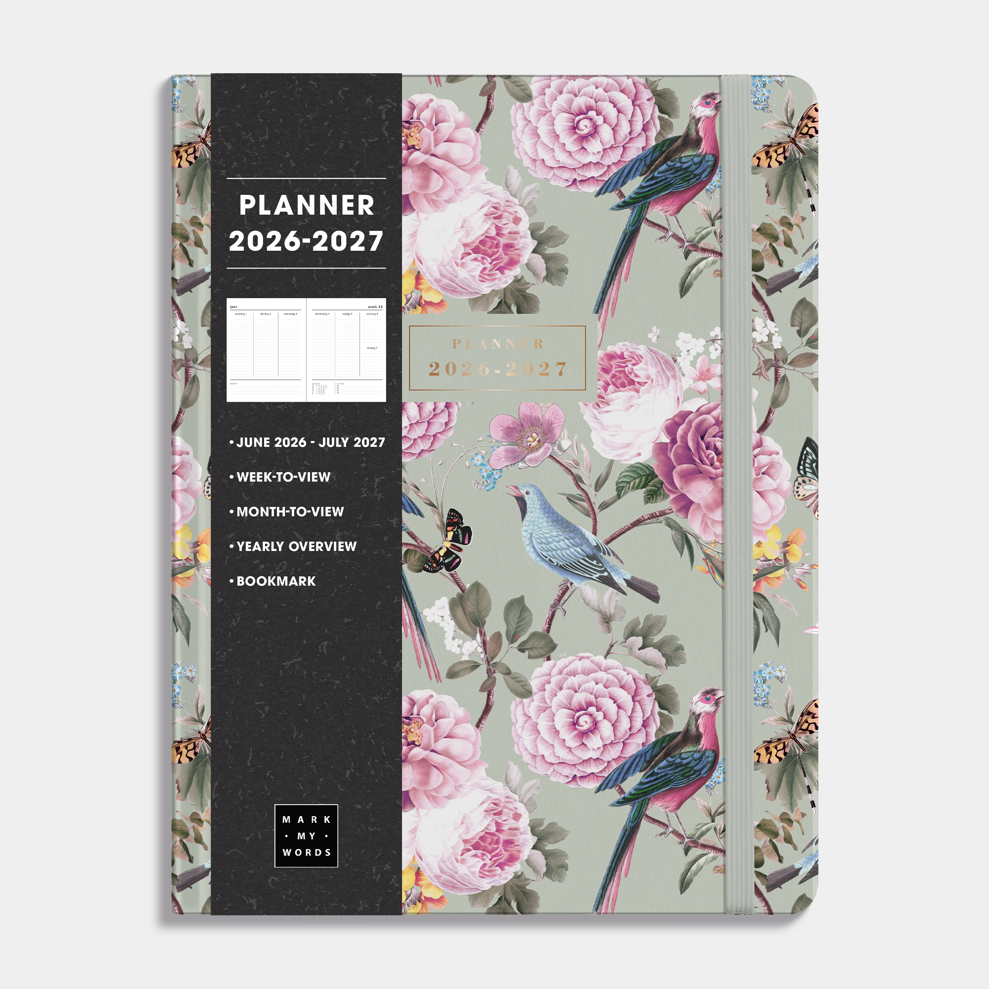 WEEKLY PLANNER 2026-2027 ±A4 ROMANTIC