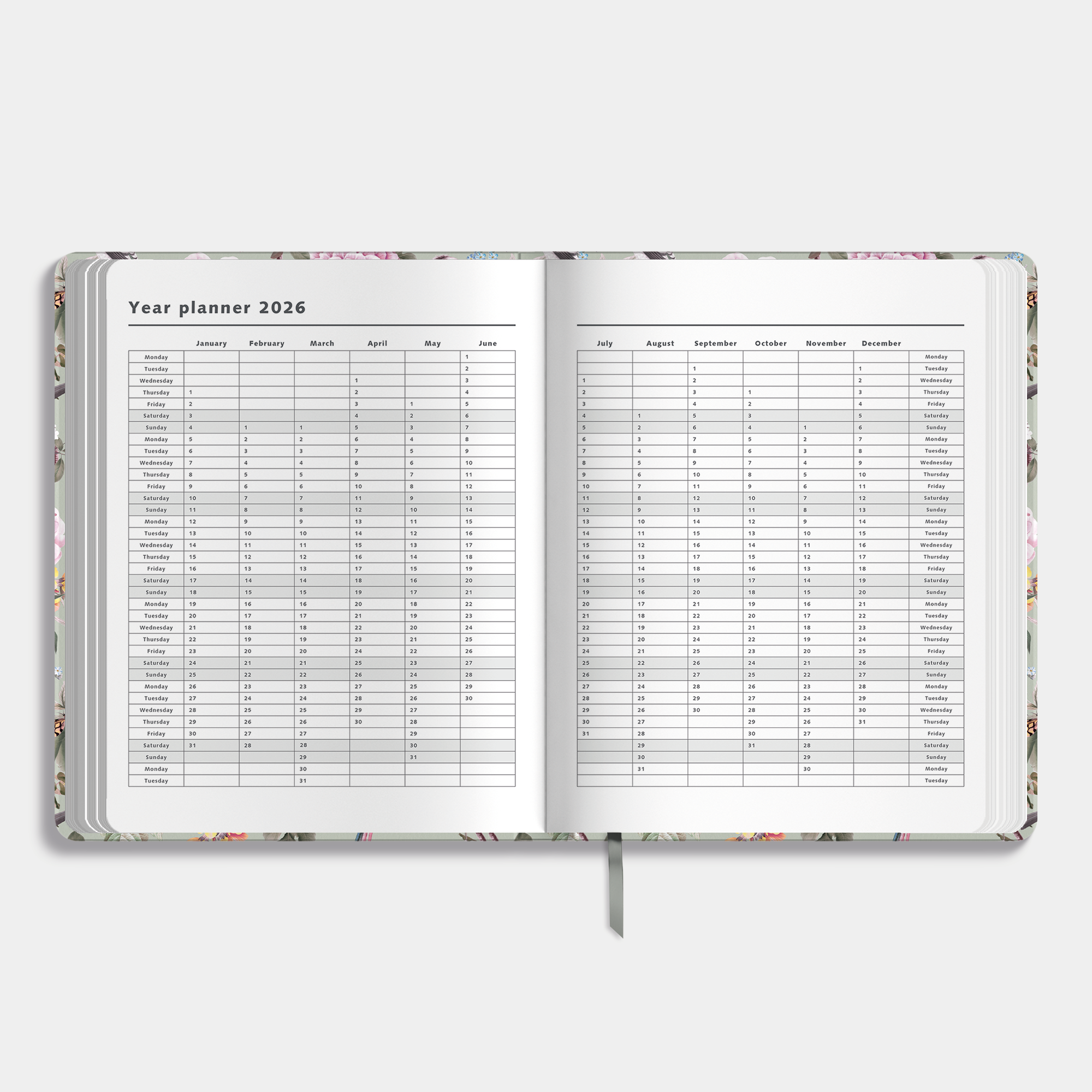 WEEKLY PLANNER 2026-2027 ±A4 ROMANTIC