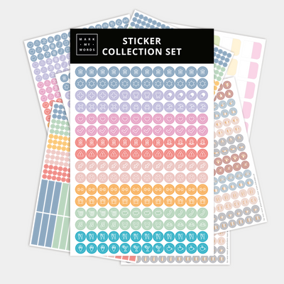 18 MONTH PLANNER BUNDLE 2026-2027 ±A4 PASTEL FLORALS