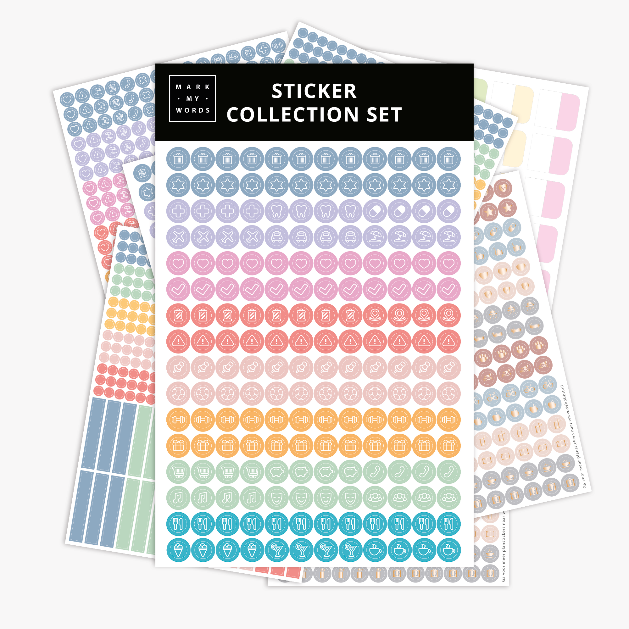WEEKLY PLANNER BUNDLE 2027 A4 WILDFLOWERS