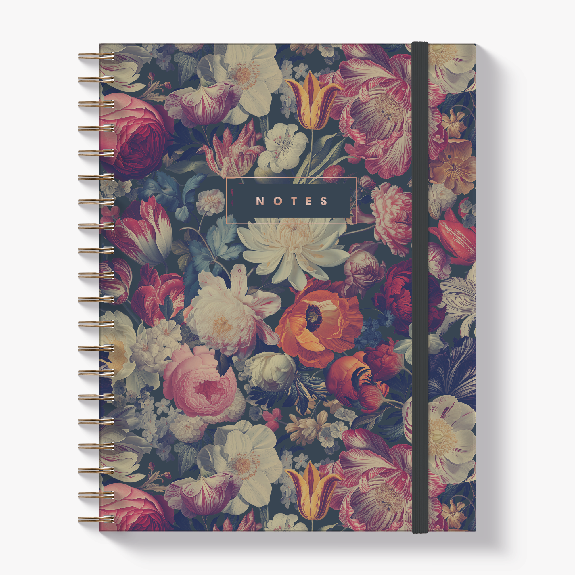 NOTEBOOK ±A4 CLASSIC FLORAL