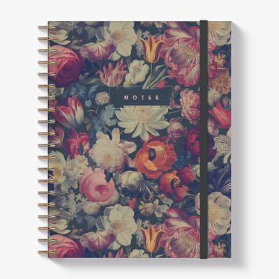 NOTEBOOK ±A4 CLASSIC FLORAL