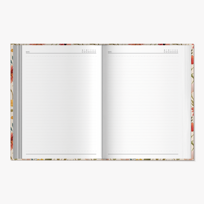NOTEBOOK ±A4 VINTAGE FLOWERS CREAM