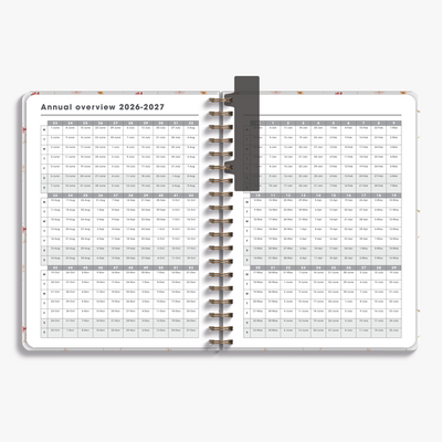 TEACHER PLANNER 2026-2027 ±A4 DELICATE FLORALS