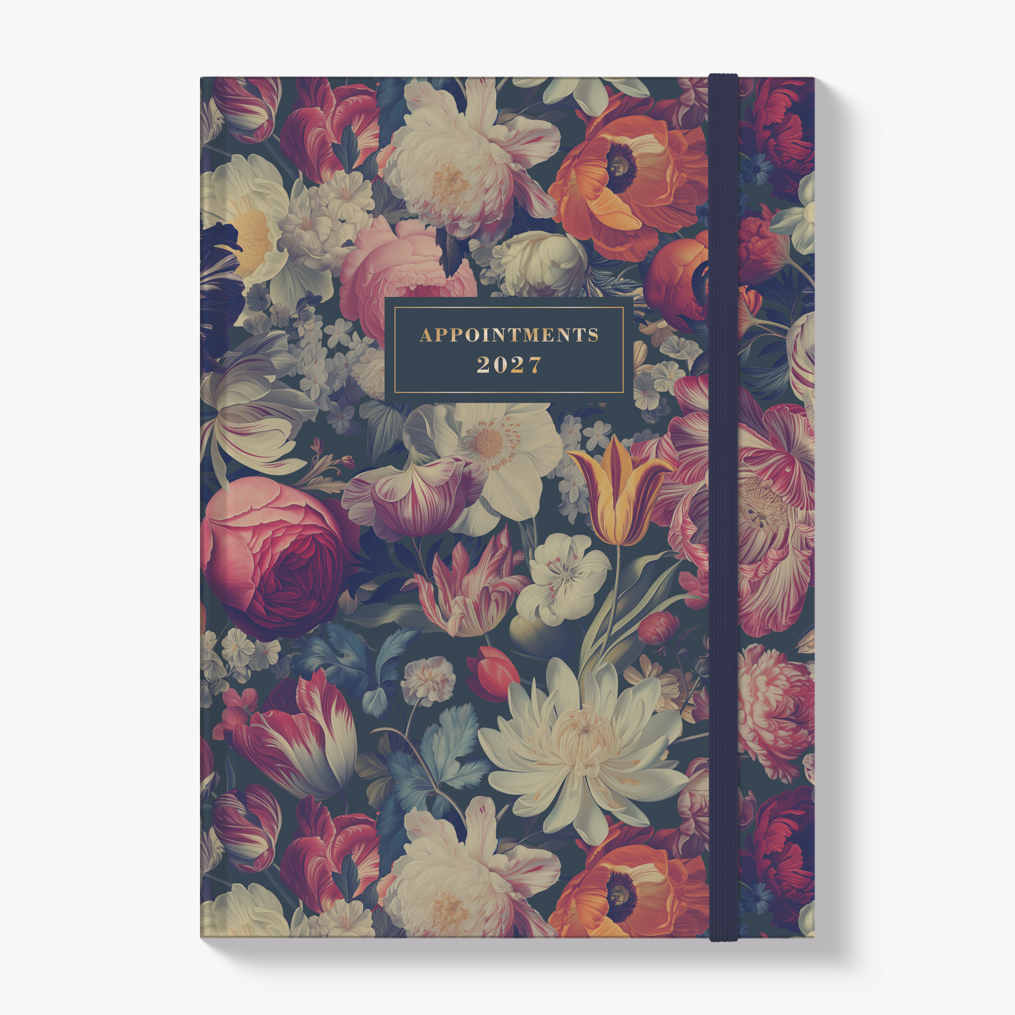 APPOINTMENT DIARY 2027 A4 CLASSIC FLORAL