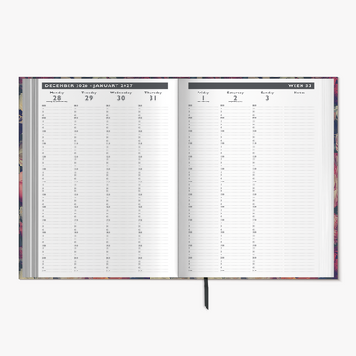 APPOINTMENT DIARY 2027 A4 CLASSIC FLORAL