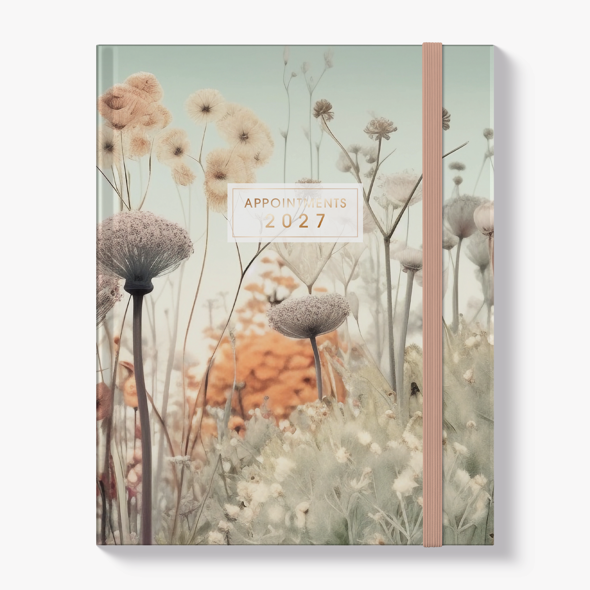 APPOINTMENT DIARY 2027 A5+ WILDFLOWERS