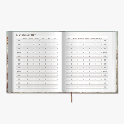 APPOINTMENT DIARY 2027 A5+ WILDFLOWERS