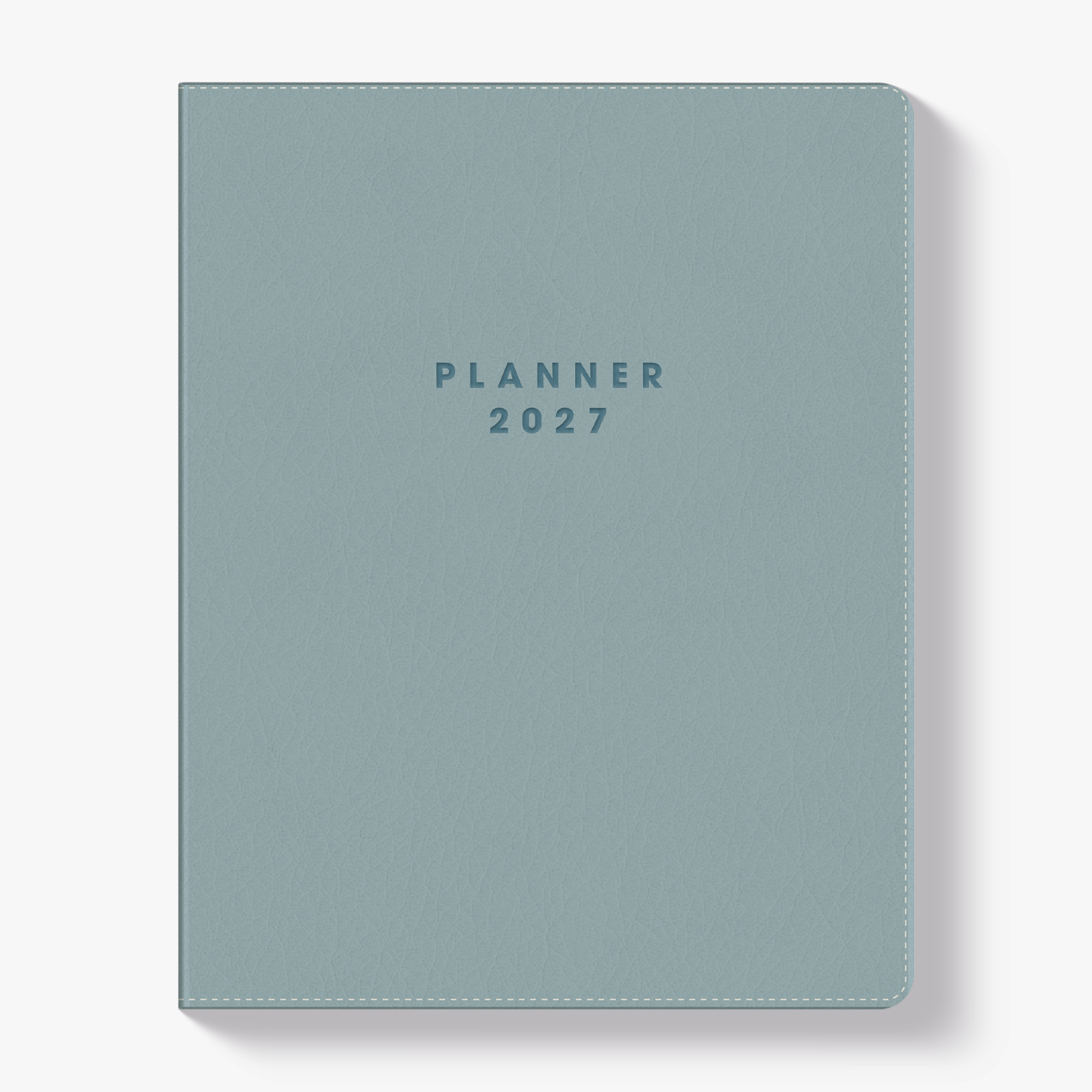 LUXURY WEEKLY PLANNER 2027 A5+ FLEXCOVER LEATHER-LOOK