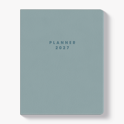 LUXURY WEEKLY PLANNER 2027 A5+ FLEXCOVER LEATHER-LOOK