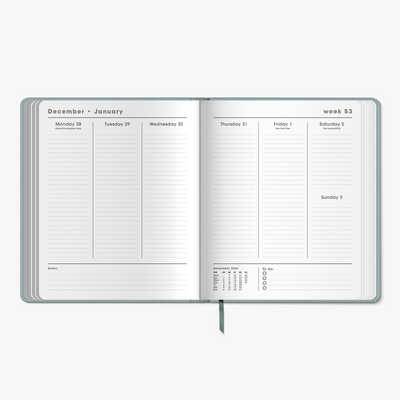 LUXURY WEEKLY PLANNER BUNDLE 2027 A5+ FLEXCOVER PU