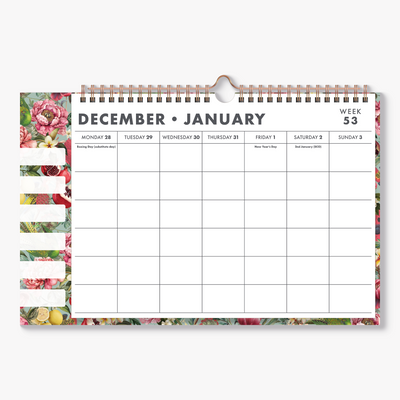 FAMILY PLANNER 2027 A4+ TROPICAL