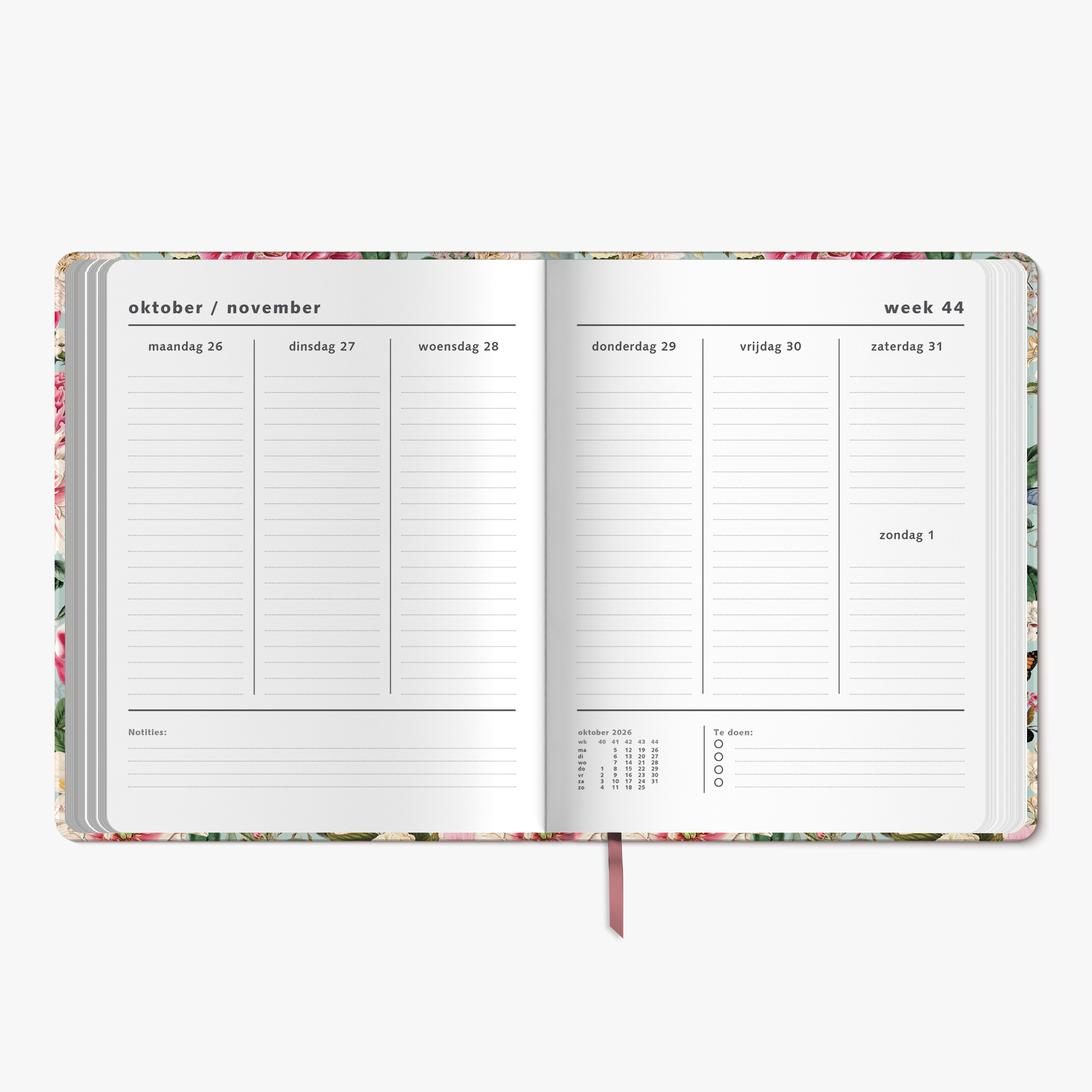 WEEKLY PLANNER BUNDLE 2027 ±A4 SHABBY CHIC