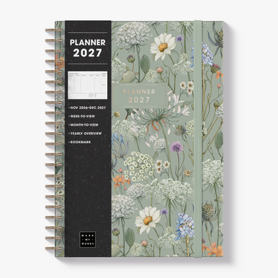 WEEKLY PLANNER BUNDLE 2027 A4 WILDFLOWERS
