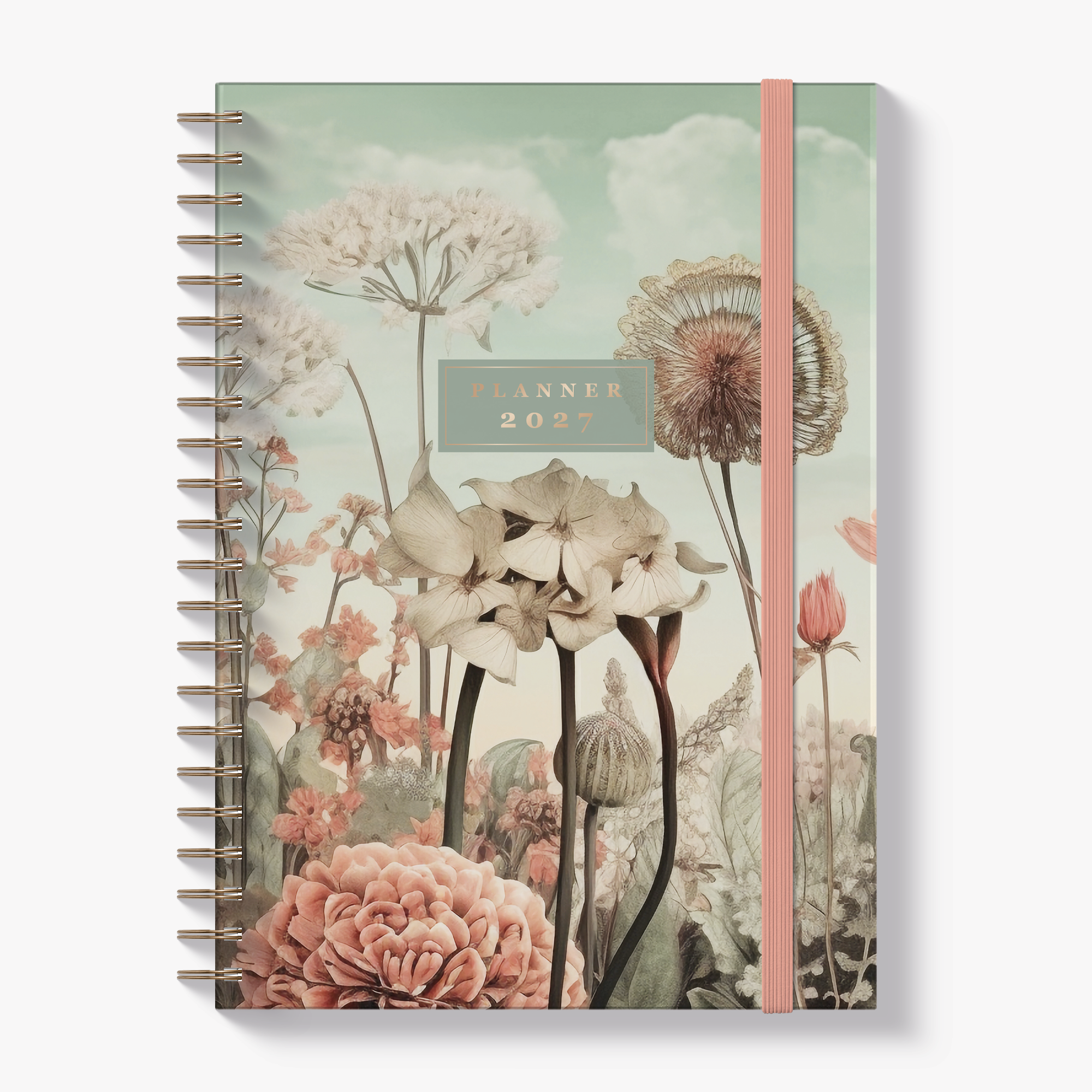 FAMILY DIARY 2027 A4 WILDFLOWERS