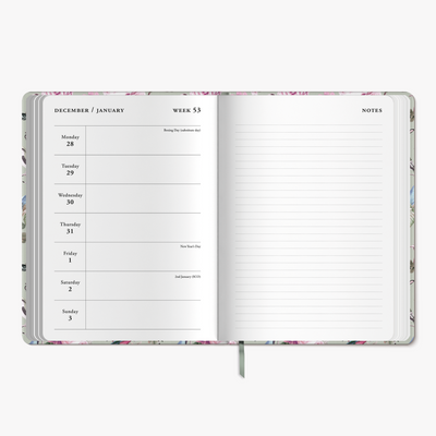 NOTEBOOK DIARY BUNDLE 2027 A5 ROMANTIC