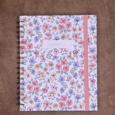 LUXURY WEEKLY PLANNER 2027 A5+ PASTEL FLORALS