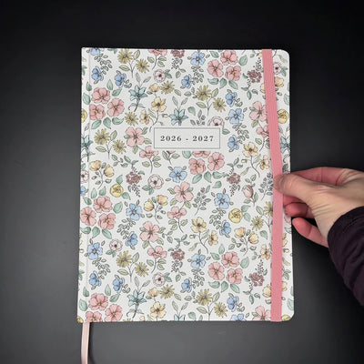 18-MONTH PLANNER 2026-2027 ±A4 PASTEL FLORALS