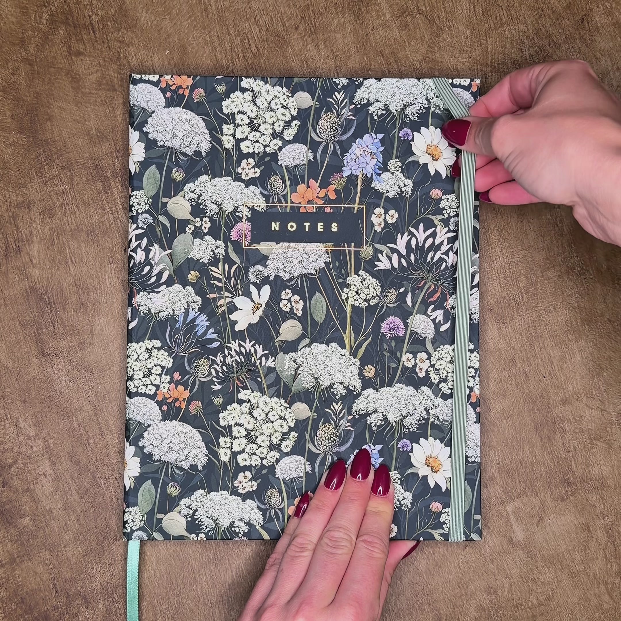 NOTEBOOK ±A4 MIDNIGHT MEADOW
