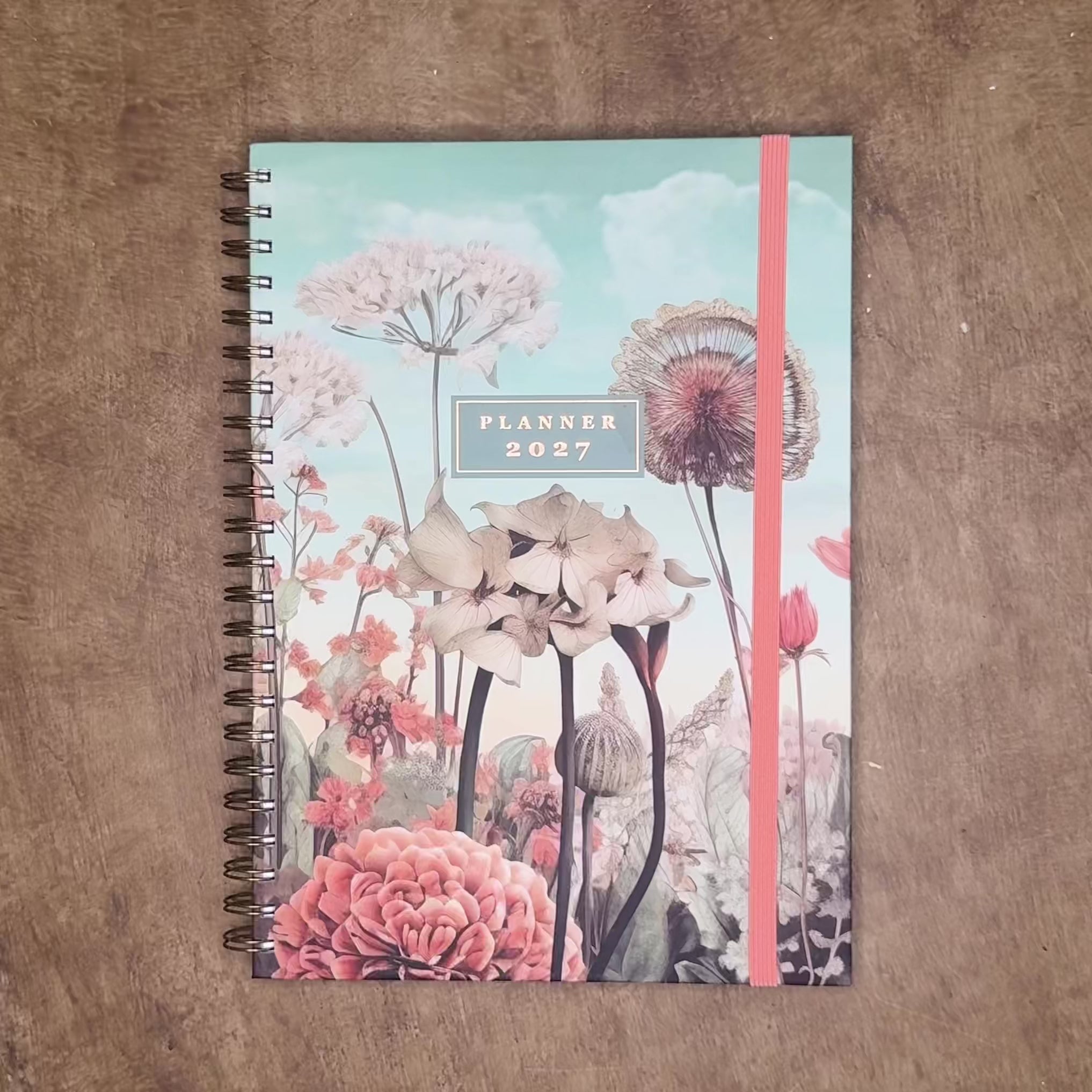 FAMILY DIARY 2027 A4 WILDFLOWERS