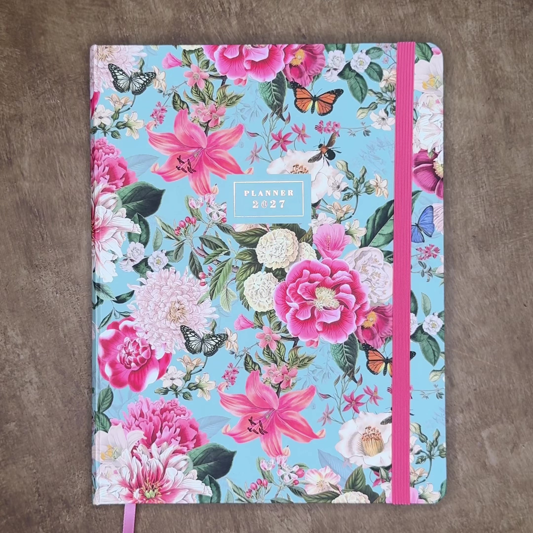 WEEKLY PLANNER 2027 ±A4 SHABBY CHIC