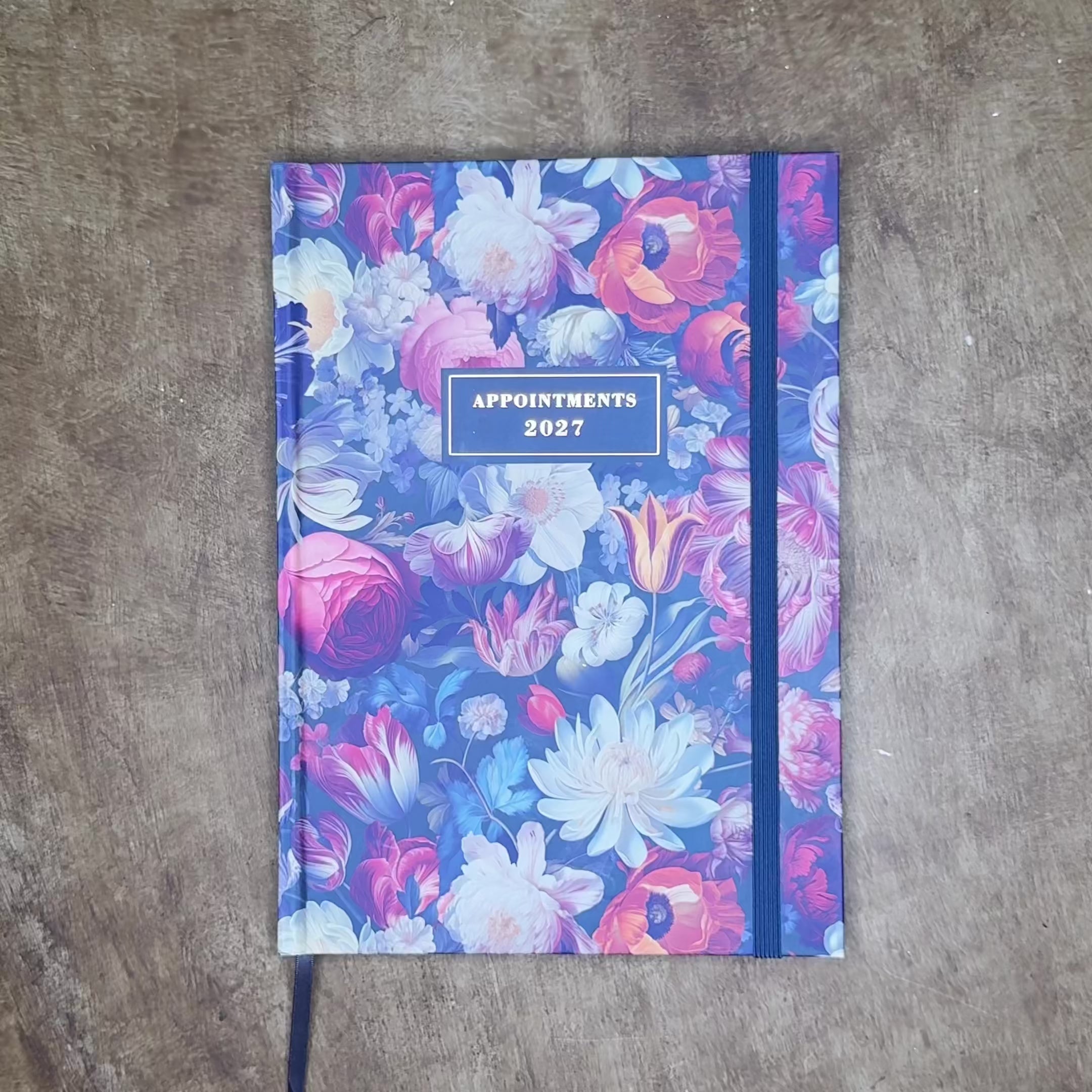 APPOINTMENT DIARY 2027 A4 CLASSIC FLORAL