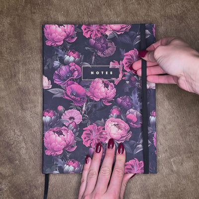 NOTEBOOK ±A4 CLASSIC ROSES