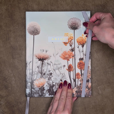 NOTEBOOK ±A4 WILDFLOWERS
