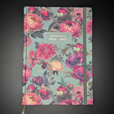 APPOINTMENT DIARY 2026-2027 A4 CLASSIC ROSES